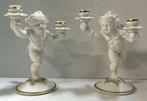 Pair hutschenreuther cherub - hutschenreuther,